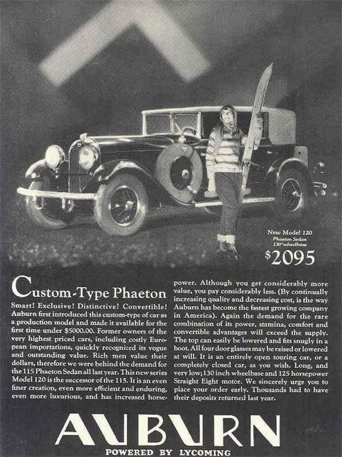 Auburn 8-88 Phaeton 1929