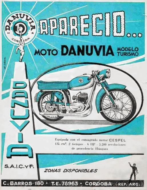 Csepel Danuvia 125 D 1955